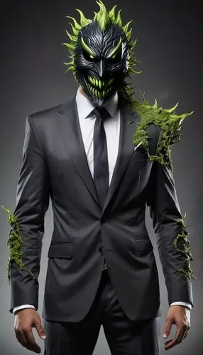 suit actor,tree man,wedding suit,male mask killer,reptillian,rank plant,shrub frog,black businessman,money plant,herbstaster,groom,cosplay image,reptile,forest man,a black man on a suit,ceo,tree-rex,businessman,chuka wakame,thorny,Conceptual Art,Fantasy,Fantasy 02