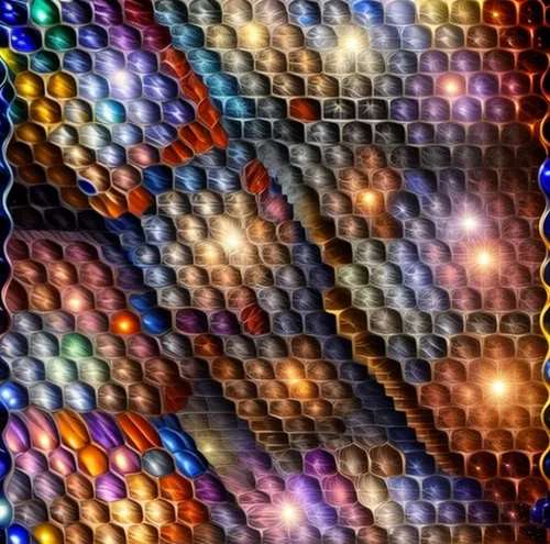 bokeh pattern,disco,honeycomb grid,colorful foil background,stained glass pattern,blotter,mosaic tea light,fishnet stockings,light patterns,prismatic,mosaic glass,fractal lights,colored lights,wire mesh,bokeh lights,disco ball,prism,glass tiles,abstract multicolor,mermaid scales background