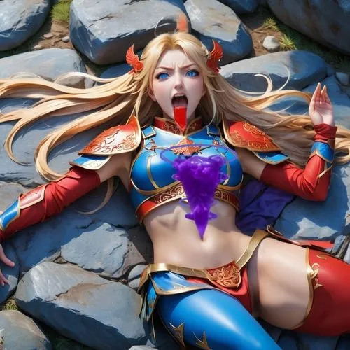 symetra,kos,nami,cosplay image,cosplayer,cosplay,fire siren,fantasy woman,ora,venera,monsoon banner,elza,warrior pose,mara,kinara,solar,vivora,playmat,skordalia,sorceress