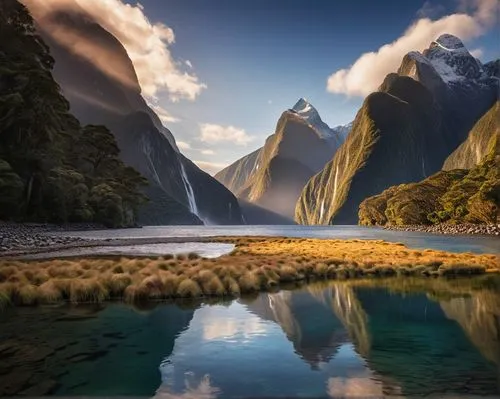 Milford Sound Fjord, New Zealand
,milford sound,new zealand,south island,nz,newzealand nzd,tasmania,north island,new south wales,australia,landscapes beautiful,landscape photography,marvel of peru,dov