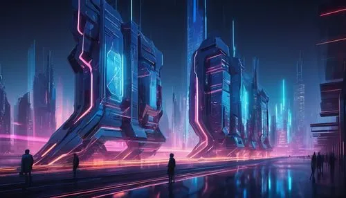 futuristic landscape,cybercity,cityscape,cyberia,cybertown,cyberworld,cyberport,polara,futuristic,metropolis,cyberpunk,tron,synth,cyberscene,areopolis,fantasy city,scifi,neon arrows,vanu,futurist,Conceptual Art,Fantasy,Fantasy 02