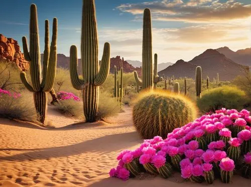 flowerful desert,desert desert landscape,desert landscape,dutchman's-pipe cactus,cactuses,cactus digital background,desert plants,cactus flowers,desert plant,desert flower,cacti,organ pipe cactus,sonoran desert,sonoran,cactus rose,prickly pear,cactus flower,desert rose,arid landscape,prickly pears,Illustration,Realistic Fantasy,Realistic Fantasy 09