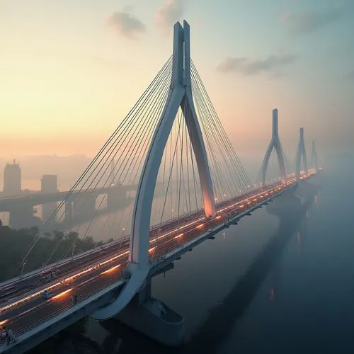 zakim,cable-stayed bridge,anzac bridge,ravenel bridge,calatrava,skybridge,riga,vladivostok,ravenel,guangzhou,malopolska breakthrough vistula,nizhny novgorod,skyway,zaporizhzhya,puente,bridged,rainbow bridge,bridge new europe,guideways,viadana,Photography,General,Realistic