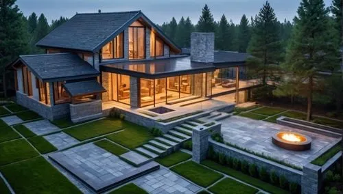 forest house,log home,modern house,modern architecture,timber house,house in the forest