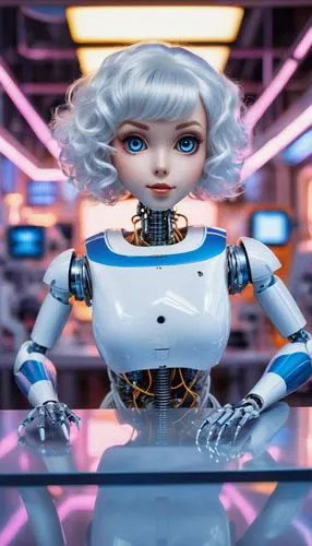 minibot,robot in space,soft robot,robotics,toy photos,topspin,elsa,cyborg,autonomous,cybernetics,lensball,bot training,3d figure,echo,chat bot,ai,robot,plastic model,artificial intelligence,bot,Illustration,Retro,Retro 06