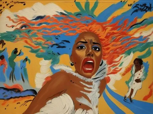 modern pop art,ella fitzgerald,african american woman,african woman,cool pop art,emancipation,ester williams-hollywood,pop art woman,girl-in-pop-art,orange blossom,namib,voodoo woman,khokhloma paintin