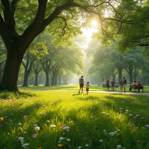 walk in a park,green space,central park,greenspace,greenspaces,lafayette park,herman park,english garden,vondelpark,tree lined avenue,urban park,tree-lined avenue,tree lined path,centennial park,spring morning,brookgreen,champ de mars,tree lined,bellwoods,meadows,Photography,General,Realistic