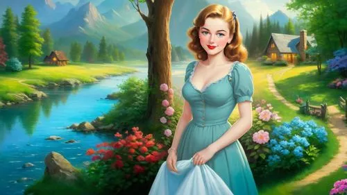 dorthy,maureen o'hara - female,princess anna,landscape background,fairy tale character,background image,girl in a long dress,forest background,fantasy picture,cartoon video game background,ninfa,children's background,gwtw,spring background,glinda,nature background,portrait background,cinderella,anarkali,springtime background