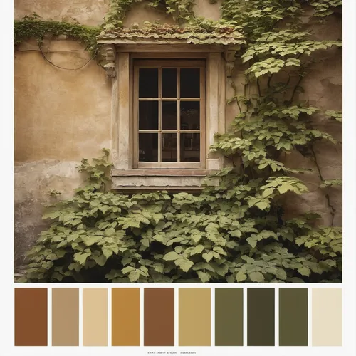 Develop a warm and earthy color palette for a natural-themed website using a beige color code.,color palette,french windows,neutral color,palette,pantone,wooden windows,color frame,color picker,color 