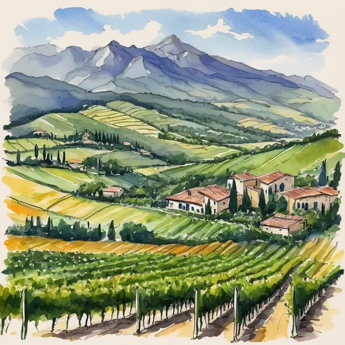 tuscan,wine region,vineyards,watercolor wine,piemonte,southern wine route,montepulciano,wine country,vineyard,high rhône valley,la rioja,volterra,grape plantation,tuscany,italian painter,winemaker,panoramic landscape,wine harvest,lavaux,wine-growing area,Photography,Fashion Photography,Fashion Photography 11