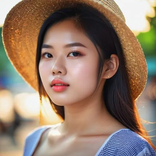 joy,solar,vietnamese woman,girl wearing hat,songpyeon,phuquy,korean,asian girl,natural cosmetic,mandu,winner joy,asian woman,beautiful young woman,vietnamese,hanbok,model beauty,straw hat,guk,miyeok guk,pretty young woman,Photography,General,Realistic