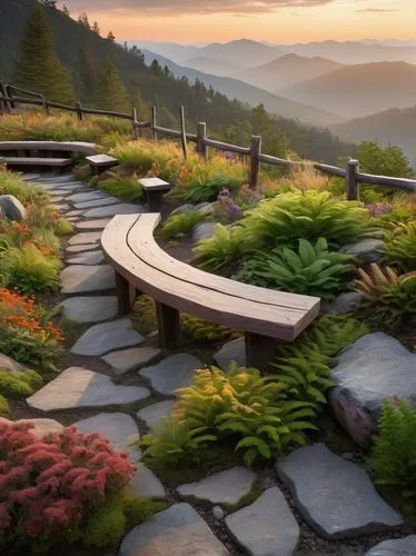 landscape designers sydney,pathway,winding steps,winding road,landscape design sydney,home landscape,alpine crossing,alpine landscape,landscaped,moss landscape,roof landscape,zen garden,landscaping,hiking path,stone ramp,alpine drive,walkway,sempervirens,wooden path,climbing garden,Illustration,Vector,Vector 12