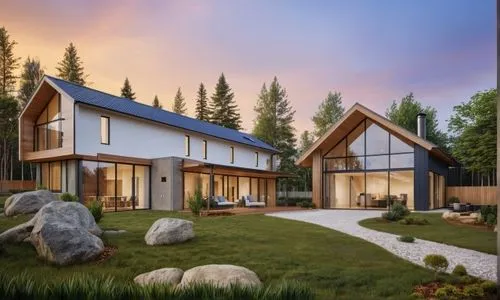 WHITE GRAVEL DRIVEWAY,eco-construction,timber house,3d rendering,modern house,house in mountains,smart home,smart house,house in the mountains,home landscape,prefabricated buildings,house purchase,log