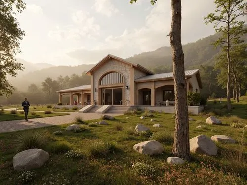 3d rendering,render,the cabin in the mountains,house in the mountains,riverwood,3d render,3d rendered,rendered,house in mountains,chalet,forest chapel,cabins,sketchup,cryengine,forest house,mountain settlement,house in the forest,summer cottage,renders,streamwood