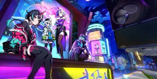 vocaloid,metaverse,anime 3d,vivid,garish,hatsune miku,nightclub,amusement ride,party banner,announcer,cyber,dj party,background image,dance club,ying,the fan's background,cosmetics counter,virtual world,cyberspace,madhouse