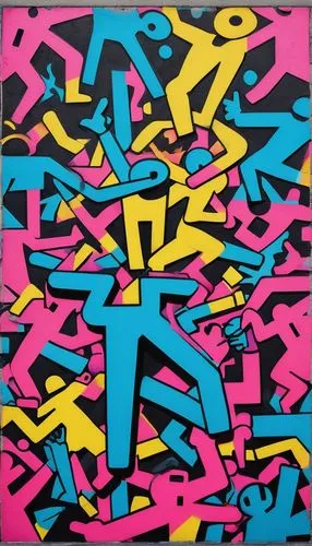 keith haring,postit,modern pop art,cool pop art,pop art style,graffiti art,pop art,abstract cartoon art,graffiti,popart,pop art background,artistic roller skating,effect pop art,abstract dig,post-it,pop art people,cmyk,slide canvas,futura,aerosol,Unique,Design,Knolling