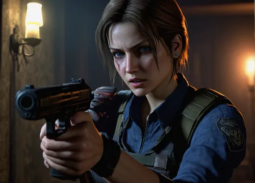 lara,woman holding gun,girl with gun,holding a gun,operator,girl with a gun,nikita,snezka,piper,gi,shooter game,nora,female nurse,edit icon,maya,ammo,policewoman,interrogation point,female doctor,twitch icon,Art,Classical Oil Painting,Classical Oil Painting 32