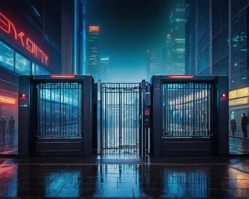 turnstiles,elevator,levator,elevators,phone booth,gateway,payphones,cybercity,gate,bus shelters,cyberscene,gateways,metal gate,cyberview,supercomputer,lockers,newsstand,cyberport,doors,taikoo,Illustration,Retro,Retro 19