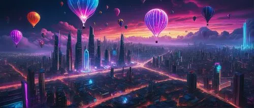 futuristic landscape,fantasy city,alien world,cityscape,metropolis,fantasy landscape,3d fantasy,alien planet,colorful city,dream world,fantasy world,futuristic,vast,scifi,vapor,atmoshphere,cyberpunk,fairy world,cyberspace,sci-fi,Conceptual Art,Daily,Daily 10