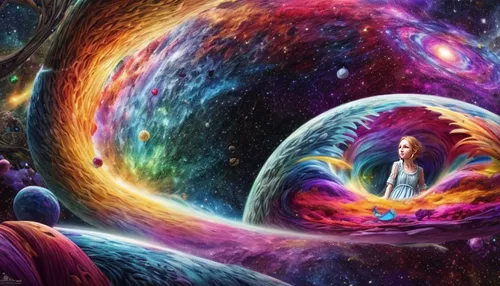 psychedelic art,inner space,the universe,astral traveler,consciousness,wormhole,transcendence,connectedness,universe,metaphysical,global oneness,dimensional,mysticism,spirituality,spiritual environmen