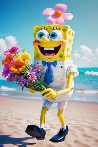 sponge bob,spongebob,spongers,spongelike,sponson,sponsons,spongy,dor with flowers,house of sponge bob,sponged,flower background,squarepants,flowers png,dancing dave minion,with a bouquet of flowers,sponge,beach background,cartoon flowers,flower delivery,cartoon flower,Conceptual Art,Sci-Fi,Sci-Fi 29