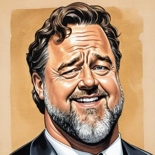 Russell Crowe,schwinger,sondheim,zahrtmann,benioff,puttnam,slavoj,offerman,rijavec,christiansen,verbinski,mengozzi,russert,norquist,hugh,pavarotti,mulcair,caricature,kubert,gorka,giamatti