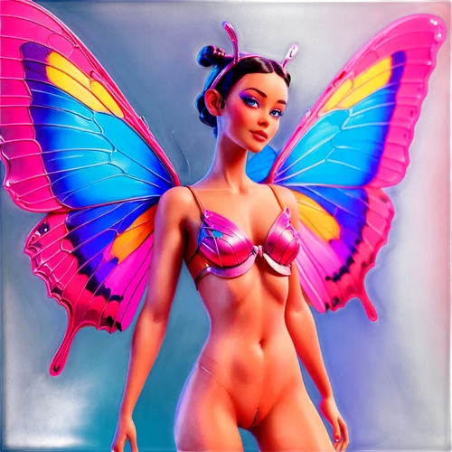 derivable,pink butterfly,faerie,evil fairy,neon body painting,fairy,butterfly dolls,faery,winged,fantasy art,fairy queen,3d fantasy,promethea,fantasy woman,butterfly background,julia butterfly,demoness,mariposa,fairies aloft,butterfly wings,Conceptual Art,Sci-Fi,Sci-Fi 27