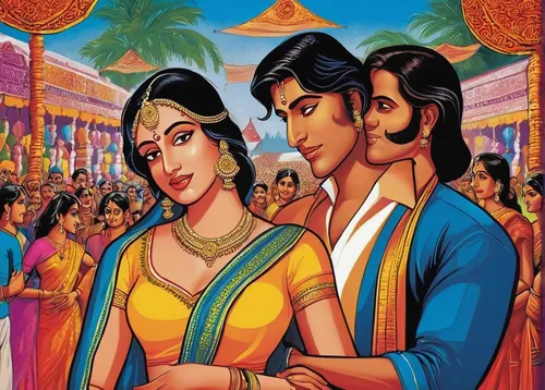 ramayana,ramayan,ramayana festival,aladha,bollywood,tamil culture,onam,indian art,jaya,hare krishna,ramanguli,diwali festival,sari,bengalenuhu,radha,jawaharlal,aladdin,indian culture,pongal,dowries,Illustration,American Style,American Style 05