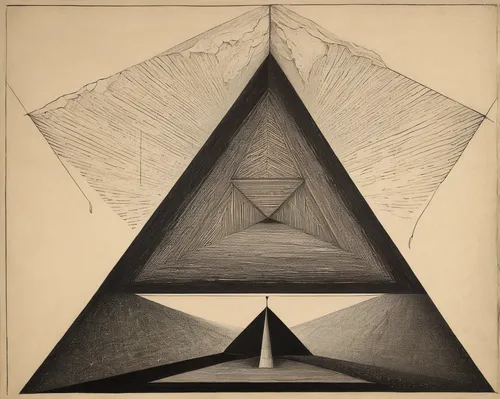 triangular,escher,rhombus,triangles,symmetric,geometry shapes,lithograph,pyramid,triangle,rhomboid,geometric solids,euclid,geometric figures,glass pyramid,geometric body,triangle ruler,the center of symmetry,penrose,facets,khufu,Illustration,Black and White,Black and White 23