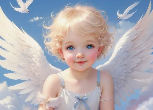 little angel,angel girl,love angel,little angels,angel wings,anjo,crying angel,little girl fairy,angelman,vintage angel,angel,angele,angel wing,angelnote,cherubic,angel face,fairy,angel's tears,angeln,greer the angel,Illustration,Japanese style,Japanese Style 10