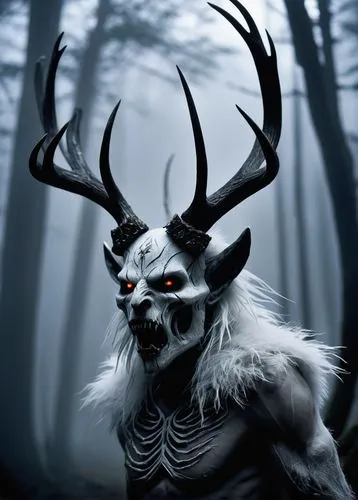 manchurian stag,trioceros,forest animal,stag,antler,horned,deer bull,faun,whitetail,cervus elaphus,damm wild antler,supernatural creature,shamanic,mythical creature,antlers,krampus,jackalope,caribou,raindeer,pagan,Photography,Black and white photography,Black and White Photography 10