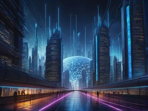 cybercity,futuristic landscape,cybertown,cyberport,cyberia,cyberworld,futurenet,futuregen,technosphere,futuristic,cybernet,cyberscene,tron,futurists,cyberview,electronico,cyberspace,cyberonics,futurology,cyberscope,Illustration,Retro,Retro 19