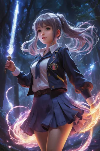 japanese sakura background,cg artwork,meteora,rei ayanami,sakura background,chidori is the cherry blossoms,fuki,elza,luna,monsoon banner,tiber riven,ursa,show off aurora,ayu,poi,wiz,sakura,anime girl,lightning,yang,Conceptual Art,Fantasy,Fantasy 13