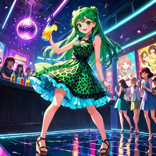 sonika,ranka,sanae,michiru,harmonix,midori,Anime,Anime,Traditional