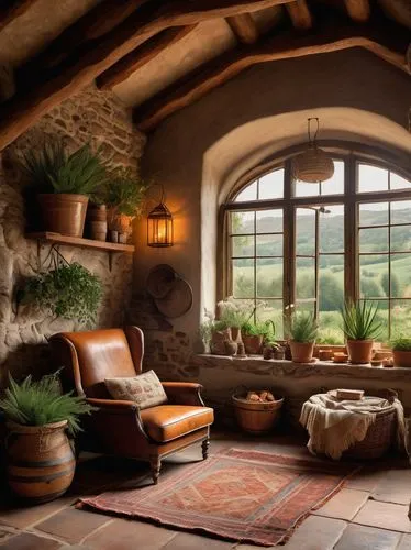 inglenook,rustic aesthetic,hobbiton,country cottage,beautiful home,rustic,sitting room,fireplace,sunroom,fireplaces,wooden beams,country house,home landscape,wooden windows,tuscan,living room,home interior,french windows,livingroom,great room,Conceptual Art,Fantasy,Fantasy 04