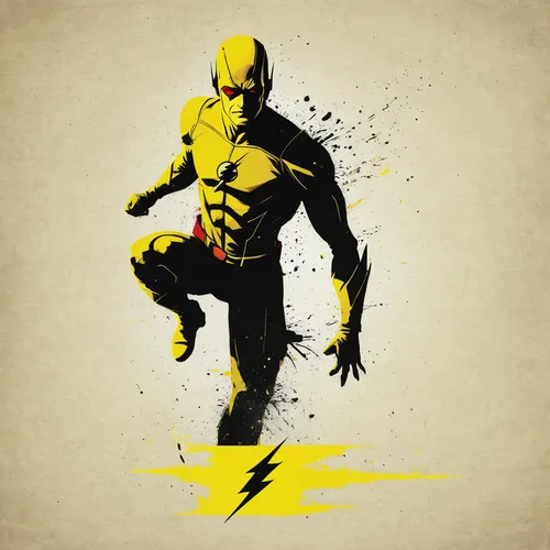 lightning bolt,wolverine,electro,scorpion,flash,flash unit,thunderbolt,superhero background,thundercat,high volt,human torch,electrified,yellow background,x-men,awesome arrow,daredevil,x men,external flash,shaolin kung fu,power icon,Illustration,Paper based,Paper Based 05