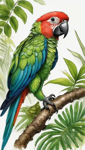 Sketch an adorable baby parrot exploring a lush rainforest for the first time.,tropical bird climber,rosella,scarlet macaw,macaws of south america,light red macaw,macaw,tropical bird,macaw hyacinth,bi