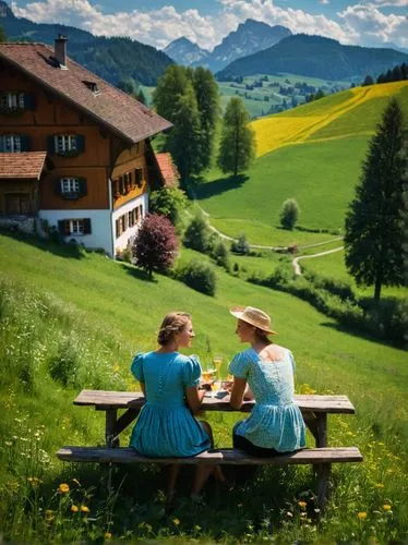 appenzell,idyll,styria,sternfeld,alpine restaurant,alpine pastures,Photography,General,Fantasy