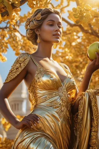 golden apple,golden delicious,golden autumn,autumn gold,gold filigree,golden crown,woman eating apple,golden wreath,golden color,golden october,golden yellow,gold leaves,gold lacquer,golden leaf,golden flowers,golden weddings,yellow-gold,gold color,gold colored,autumn jewels,Photography,General,Natural