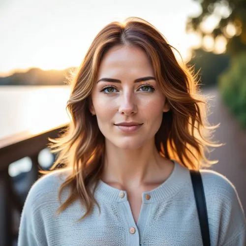 a beautiful young woman wearing a blue sweater,boschi,biljana,celikkol,filippa,tamara,dunja