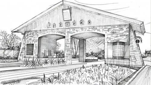 railroad station,gristmill,freight depot,train depot,house drawing,toll house,coloring page,locomotive shed,general store,farm gate,old railway station,rathauskeller,brewery,covered bridge,sugar house