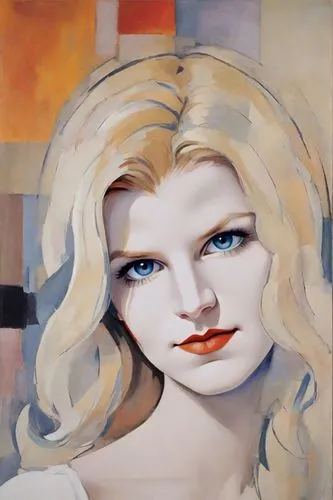 vanderhorst,lempicka,wesselmann,jasinski,blonde woman,marylyn monroe - female,Digital Art,Poster