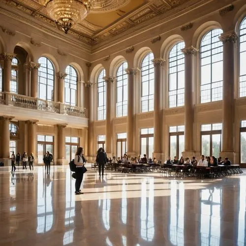 musée d'orsay,gct,orsay,union station,ballroom,south station,hall of nations,grandcentral,konzerthaus berlin,grand central station,grand central terminal,art museum,station hall,hall,nationalgalerie,foyer,museums,bizinsider,louvre,galleries,Illustration,Retro,Retro 01