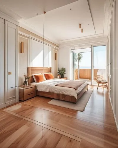 hardwood floors,wood flooring,wooden floor,modern room,wood floor,parquet,laminated wood,laminate flooring,bedroom,room divider,flooring,sleeping room,great room,guest room,wooden planks,wooden decking,modern decor,danish room,contemporary decor,penthouse apartment,Photography,General,Realistic