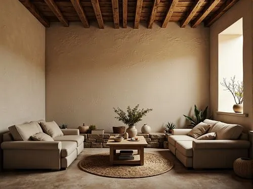 interior decor,loft,sitting room,living room,moroccan pattern,home interior,alcove,masseria,stucco wall,contemporary decor,alcoves,stucco ceiling,marrakesh,interior decoration,patios,interiors,natuzzi,livingroom,interior design,wooden beams