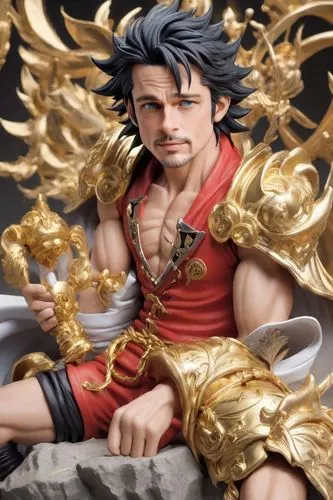 ozhan,auriongold,raoh,jigoro,aurion,katsusuke,Digital Art,Clay