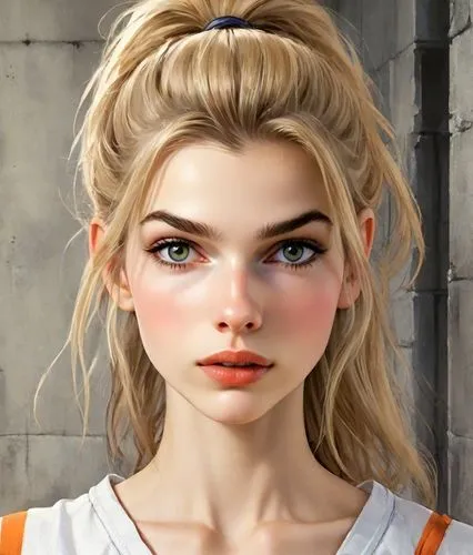 natural cosmetic,doll's facial features,realdoll,girl portrait,clementine,portrait of a girl,female doll,cosmetic,portrait background,game character,elsa,angelica,cinnamon girl,vector girl,bun,cute cartoon character,fantasy portrait,vanessa (butterfly),beauty face skin,blonde girl,Digital Art,Comic