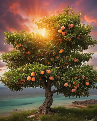 tangerine tree,orange tree,persimmon tree,fruit tree,peach tree,apple tree,growing mandarin tree,tangerine fruits,tangerines,valencia orange,oranges,apricot,argan tree,orange fruit,apricots,calamondin,flourishing tree,fruit trees,fruitful,minneola,Conceptual Art,Oil color,Oil Color 19