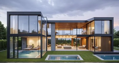 modern house,modern architecture,cubic house,mirror house,glass wall,cube house,Photography,General,Realistic