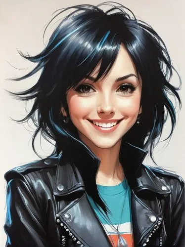 zamka,erma,alita,marceline,domino,marinette,ronstadt,tina,peni,lumidee,neera,emiko,vause,cute cartoon character,evie,annabeth,karou,branca,marcie,gwen,Illustration,Black and White,Black and White 08